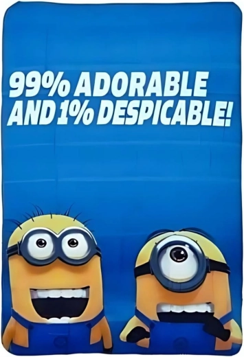 Minions fleece blanket