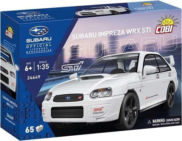 Cobi Subaru Impreza WRX STI – konstrukcijski komplet 1:35 (65 kosov)
