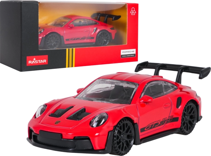 Kovinski model Porsche 911 GT3 RS RASTAR 1:43 – Rdeča