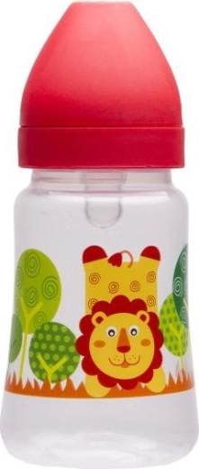 Otroška steklenička s širokim vratom Akuku 250 ml rdeča