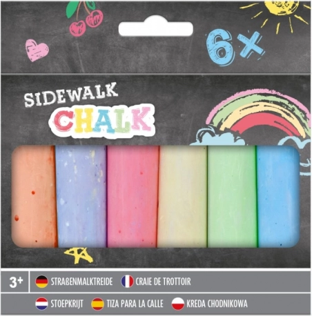 Kreda za pločnik 6 kos