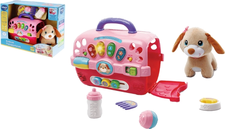 Interaktivni kovček – transporter VTech za otroke 9–36 mesecev