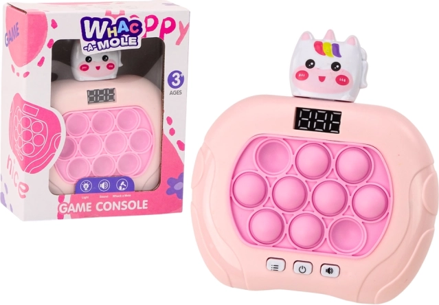 Igra Pop-It Samorog z učinki svetlobe in zvoka