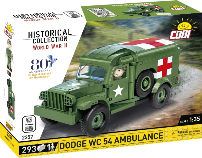 Model of Dodge WC 54 Ambulance from World War 2