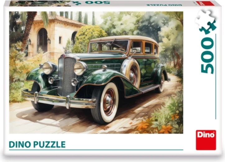 Dino sestavljanka Zeleni Rolls-Royce 500 kosov