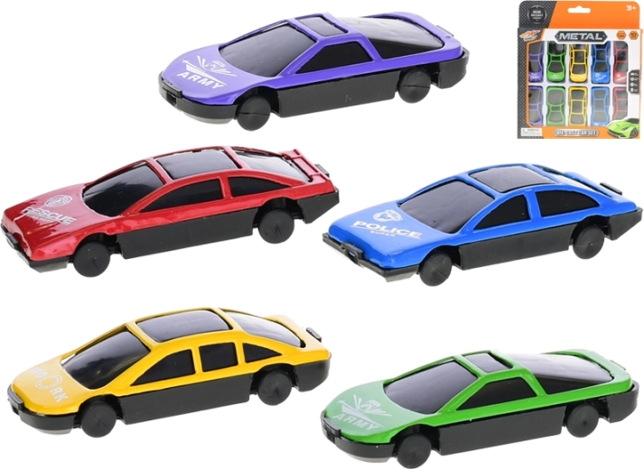 Komplet športnih avtomobilčkov 1:64, 10 kos