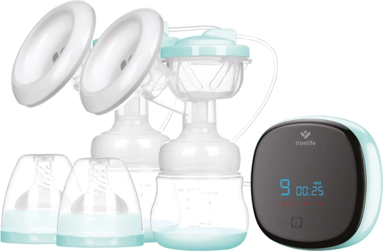 Električna dvojna prsna črpalka za materino mleko TrueLife Nutrio BP