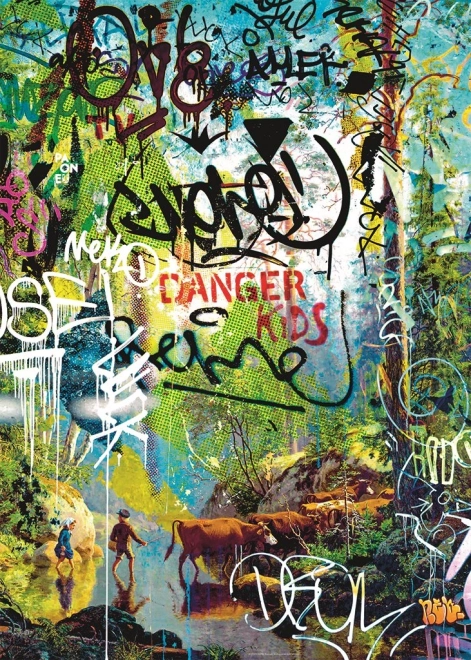 Heye puzzle Rebrush! Nevarni otroci 1000 koščkov