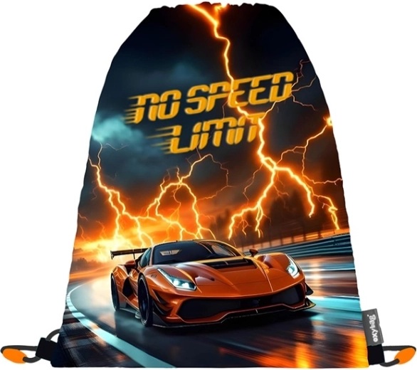 Vrečka za telovadbo z motivom avtomobila