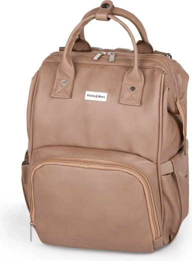 Previjalni nahrbtnik za voziček Jasper Camel Beige PETITE&MARS