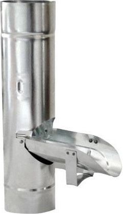 Zaporek za žlebni odtok 80 mm, pocinkan