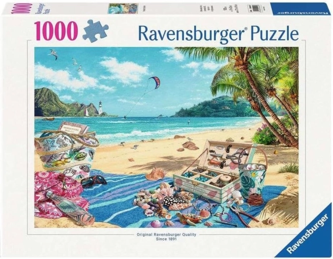 Ravensburger sestavljanka Zbiratelj školjk 1000 koščkov