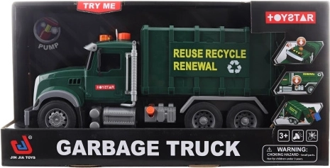 Smetarsko vozilo na baterije s funkcionalnim zabojnikom