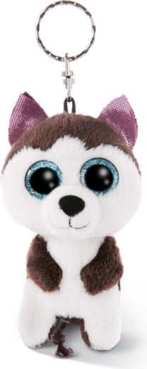 Nici Glubschis keychain husky dog Barkley 9 cm - 1 piece