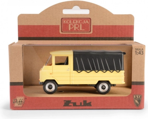 Kovinski model FSC Żuk rumen 1:43