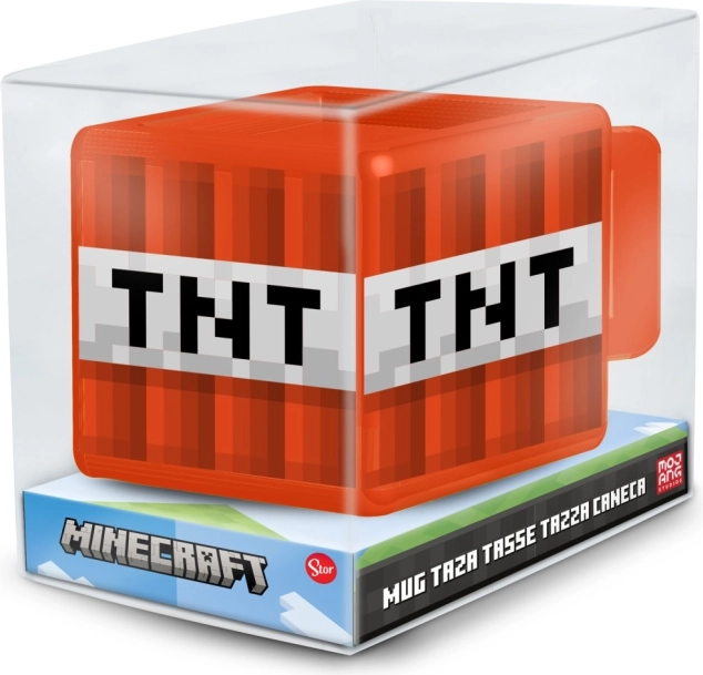 3D skodelica Minecraft TNT
