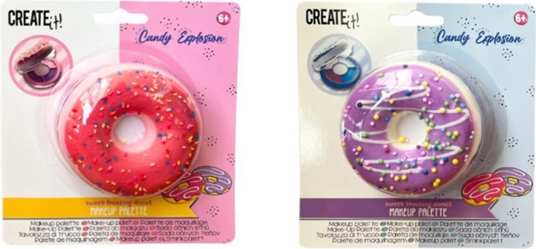 Create It! Candy paletka za ličenje v obliki krofa