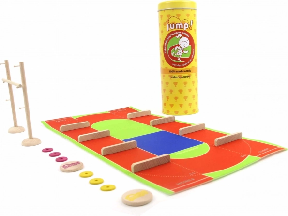 Milaniwood skok! atletska namizna igra iz lesa