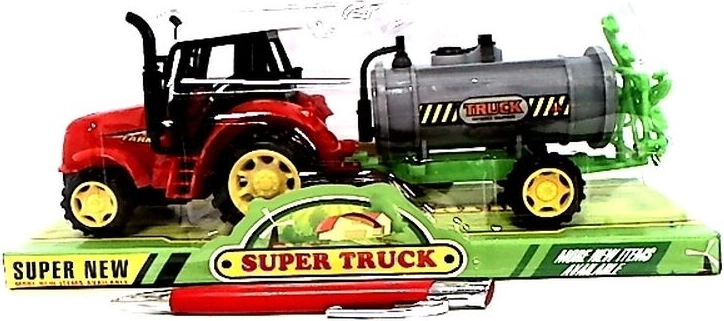 Traktor s kmetijskim strojem