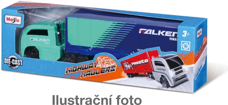 Maisto Highway Haulers kovinski vlačilec s prikolico