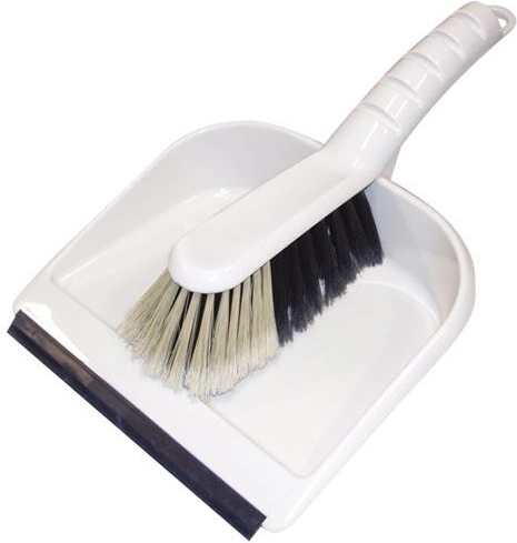 Metlica in zajemalka z gumiranim robom EKO