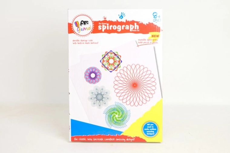 Spirograf – kreativni komplet za risanje geometrijskih vzorcev