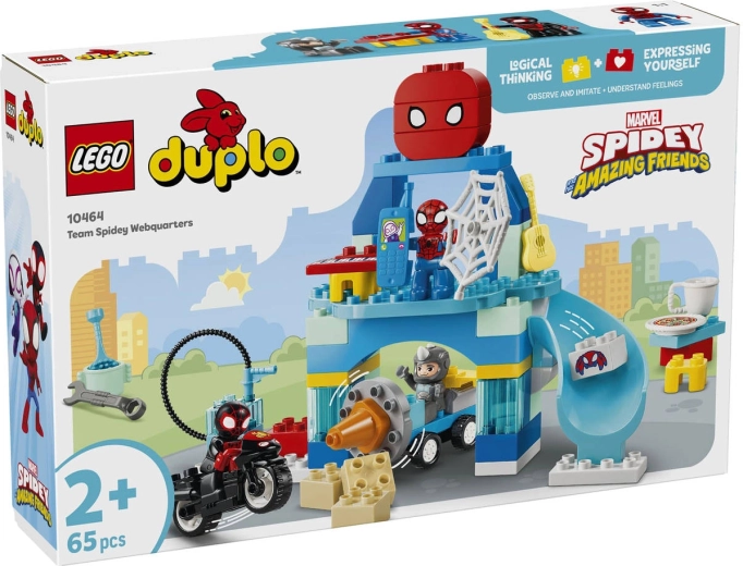 LEGO DUPLO Marvel Spideyjeva ekipna skrivna baza