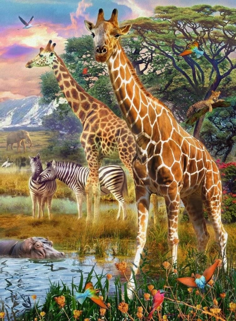 RAVENSBURGER puzzle savana XXL – 150 kosov