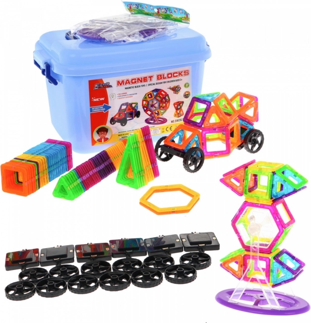 Magnetni gradbeni set Giga komplet 248 delov