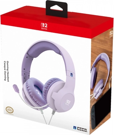 Igralne slušalke HORI za Nintendo Switch 2 Cozy Lavender