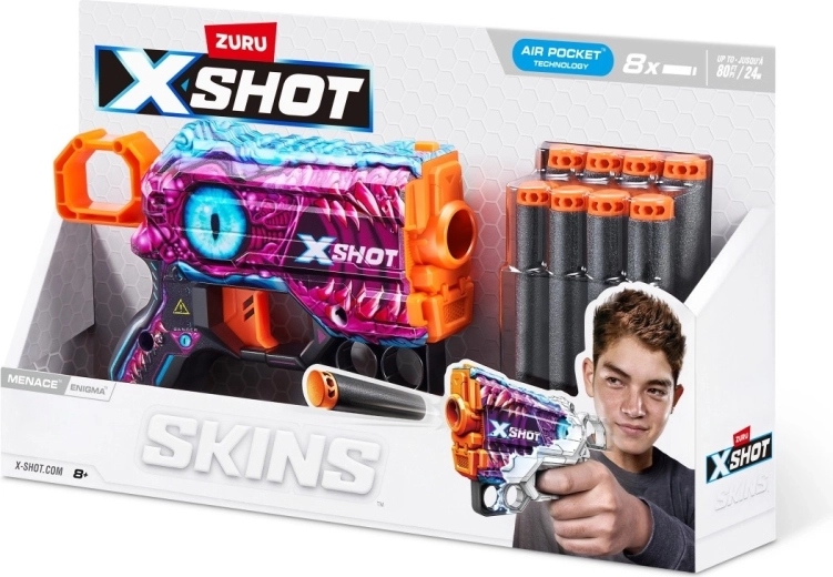 Domet do 27 metrov s tehnologijo Air Pocket Dart