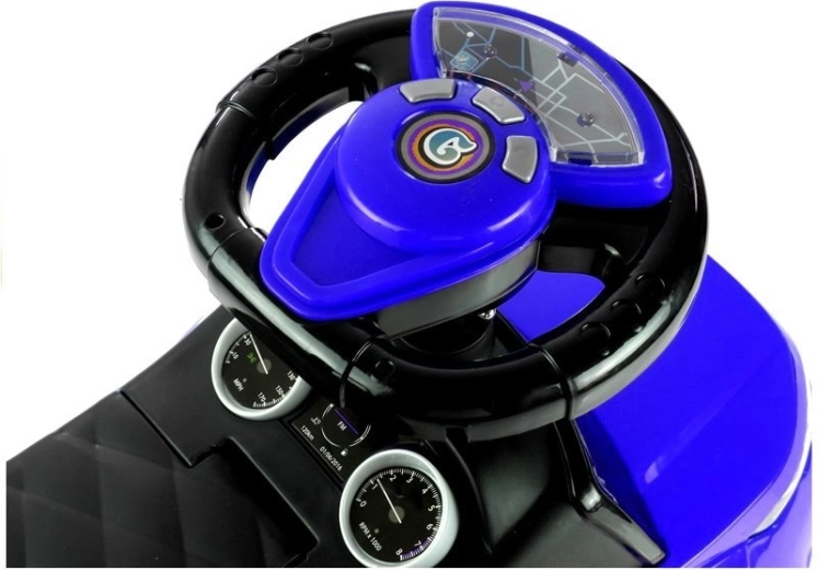 Multimedia steering wheel with sounds and lights