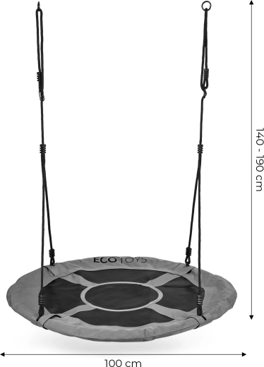 Velik in udoben sedež 100 cm
