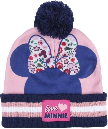 Winter pom-pom hat