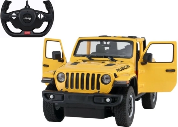 Avto na daljinsko upravljanje Jeep Wrangler Rubicon 1:14 Rastar – rumena