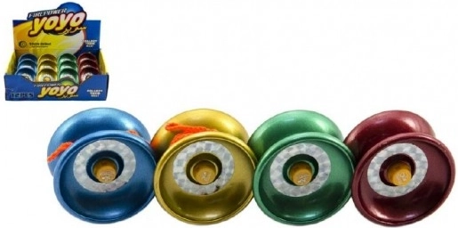 Kovinski jojo 6 cm – mešanica barv