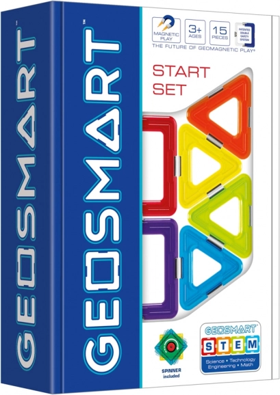 GeoSmart začetni komplet in vrtavka - 15 delov