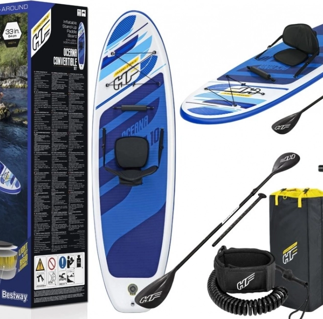 Napihljiva deska za veslanje Bestway Oceana Convertible 305cm
