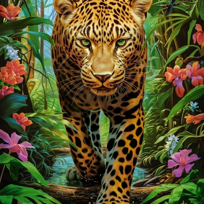 Sestavljanka Leopard v divjini od Castorland, 2000 kosov