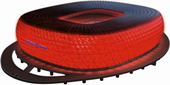 Komplet Allianz Arena nočna izdaja z LED osvetlitvijo