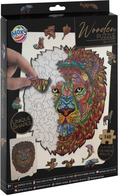 MOXY Obrisi Puzzle Lev 140 Kosov