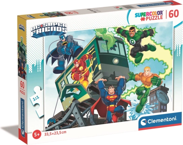Sestavljanka DC Super Friends, 60 kosov