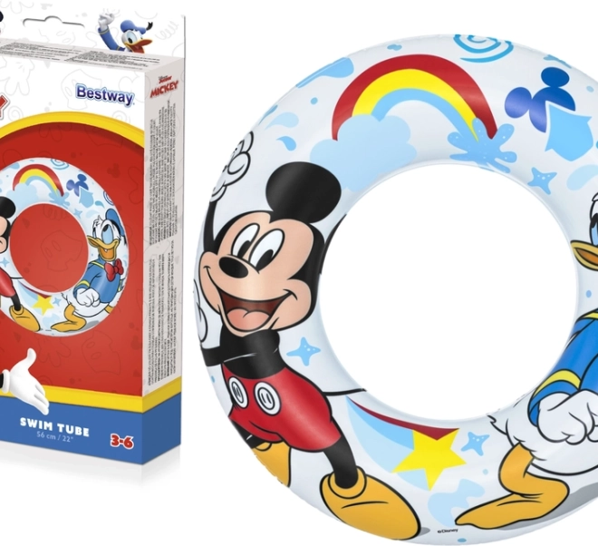 Otroški napihljiv obroč Mickey Mouse
