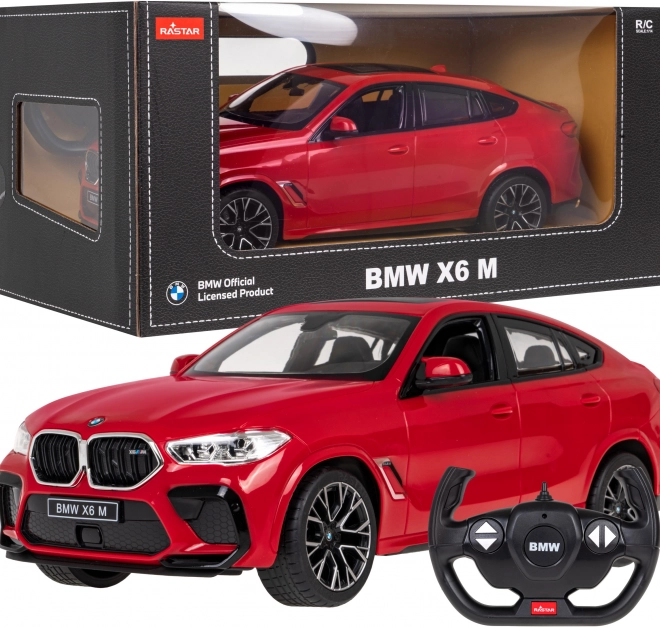 R/C BMW X6 M 1:14 RASTAR – Rdeče