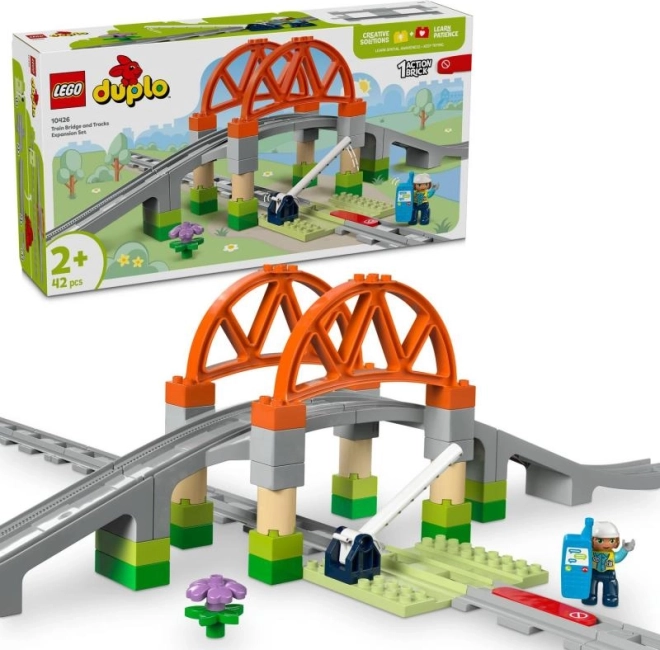 LEGO® DUPLO® 10426 Železniški most in tirnice