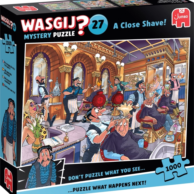 Sestavljanka Jumbo Wasgij Mystery 27: Temeljito Britje 1000 Kosov