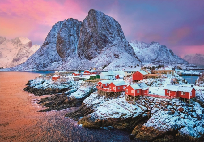 Sestavljanka 500 kosov Hamnøy Village