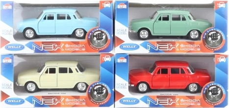 Kovinski model avtomobila Škoda 100 1:34