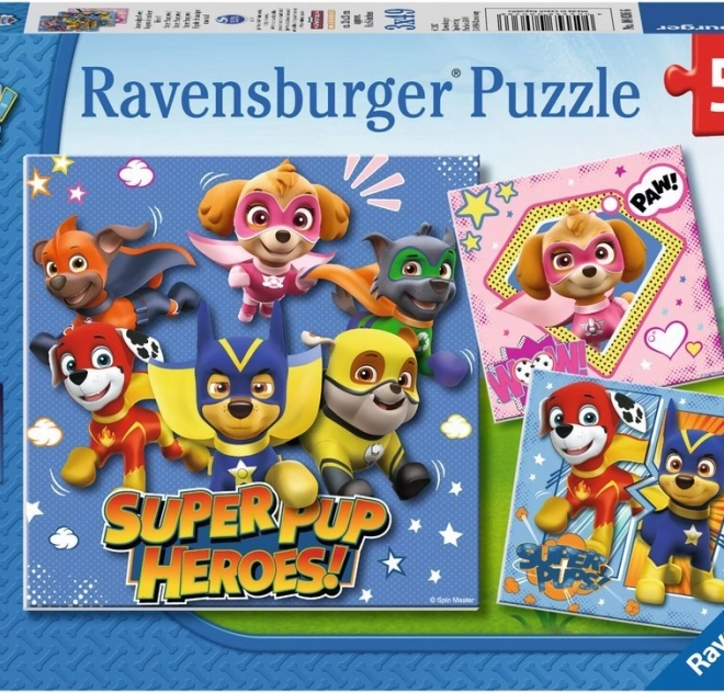 Ravensburger puzzle TAČKE NA PATRULJI 3×49 kosov