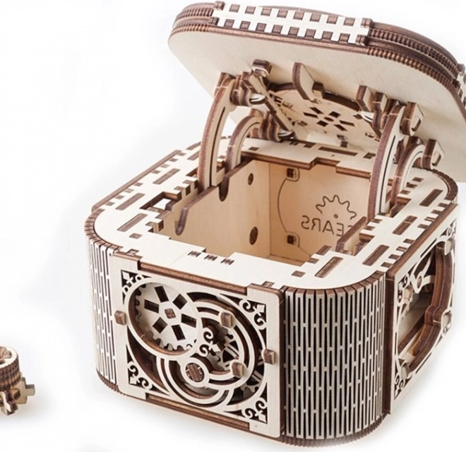 UGEARS lesene 3D sestavljanke škatlica za nakit 190 kosov
